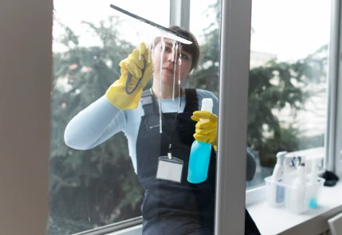 Nettoyage de vitres intérieures et extérieures à Saint-Castin